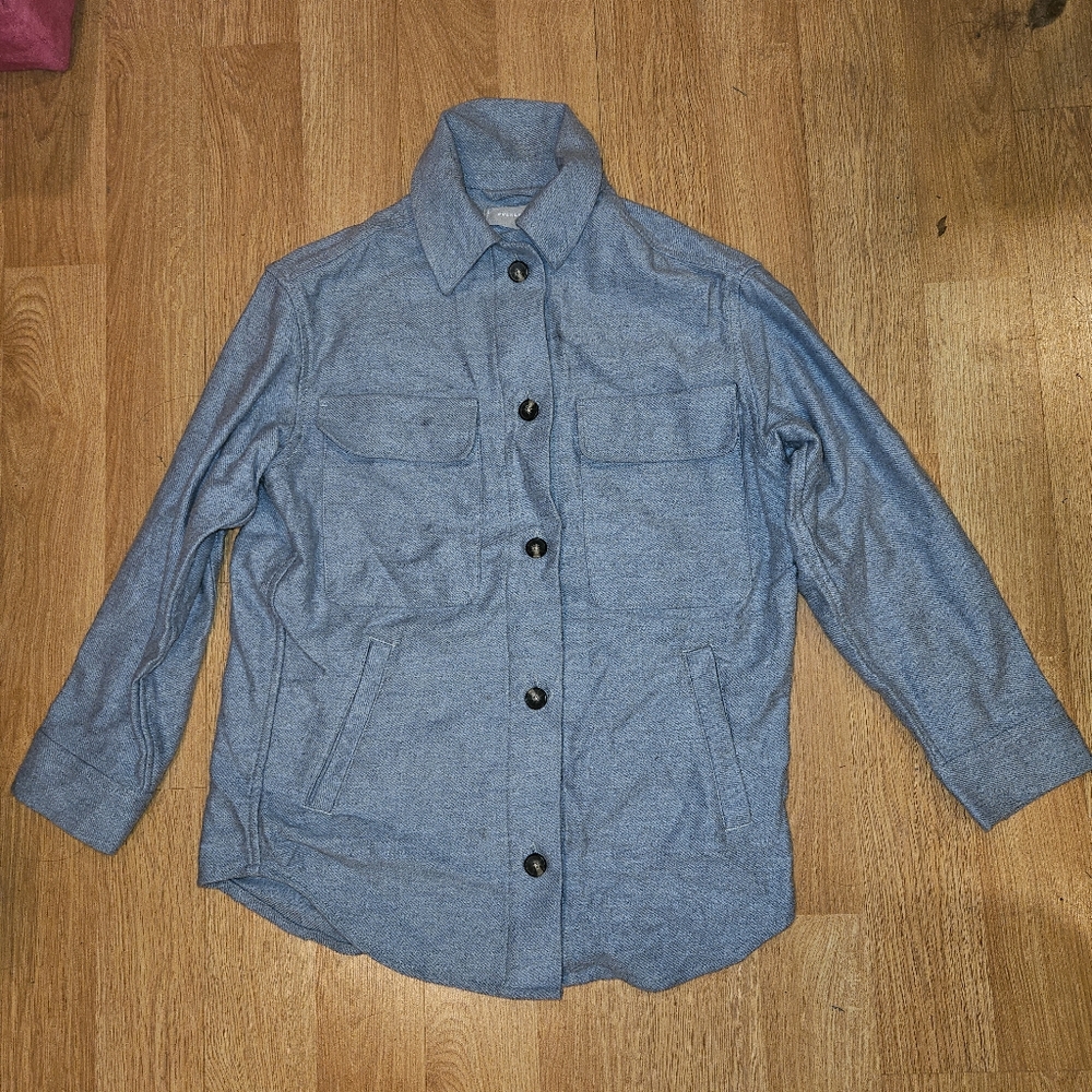 Everlane Blue Light Jacket Medium